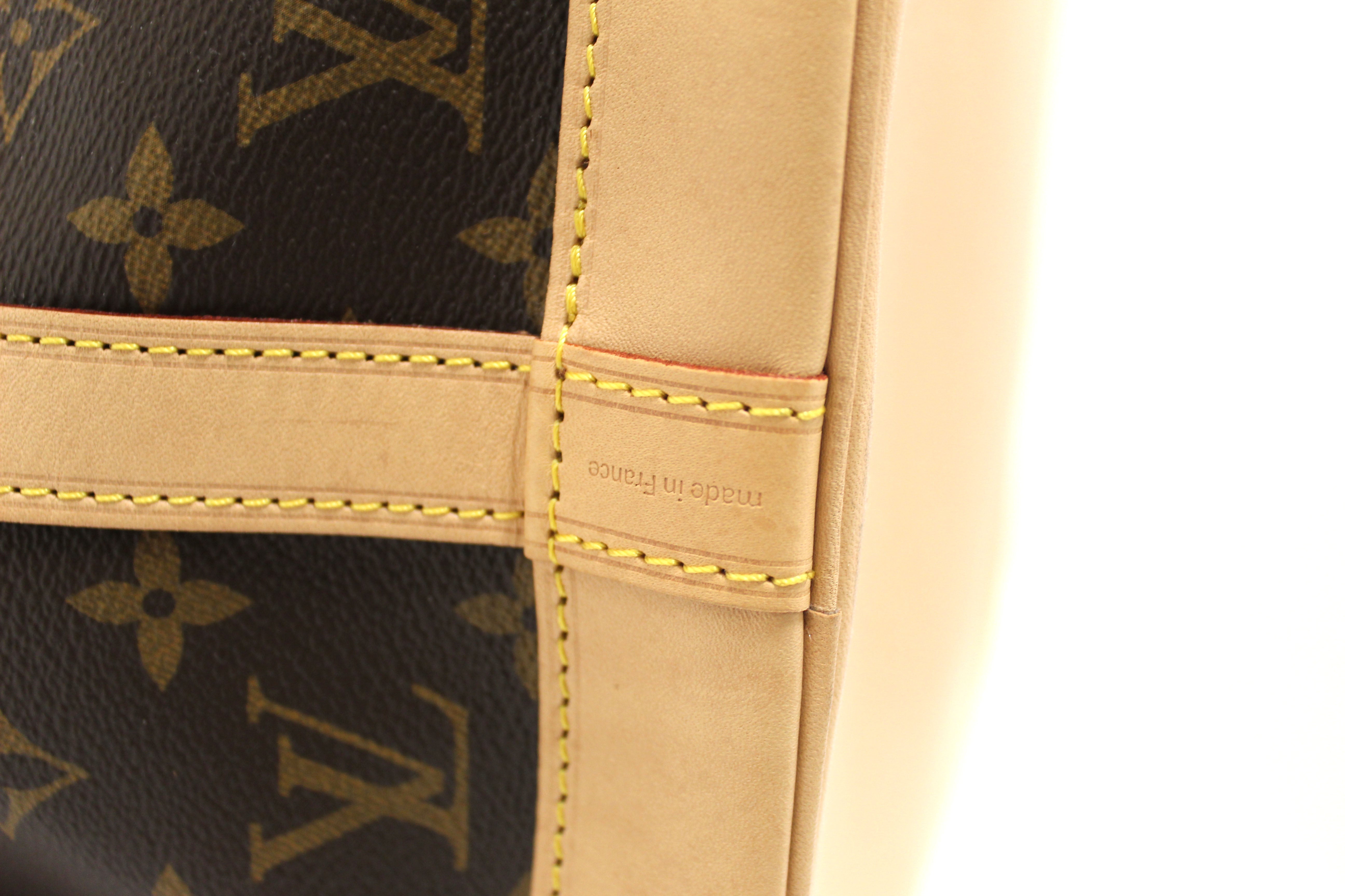 Authentic Louis Vuitton Classic Monogram Petit Noé Bucket Bag - Luxury Handbag for Women, Perfect for Everyday Use, Travel & Special Occasions