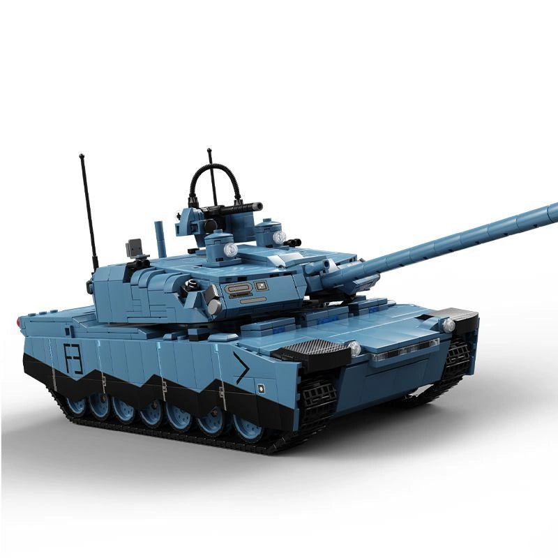2116-Piece 12GO 96005 Abrams X Building Blocks Set - Military Tank Model Kit for Adults & Kids - Creative STEM Toy for Collectors & Builders (Perfect for Home Decoration, Gift Giving & Educational Play)