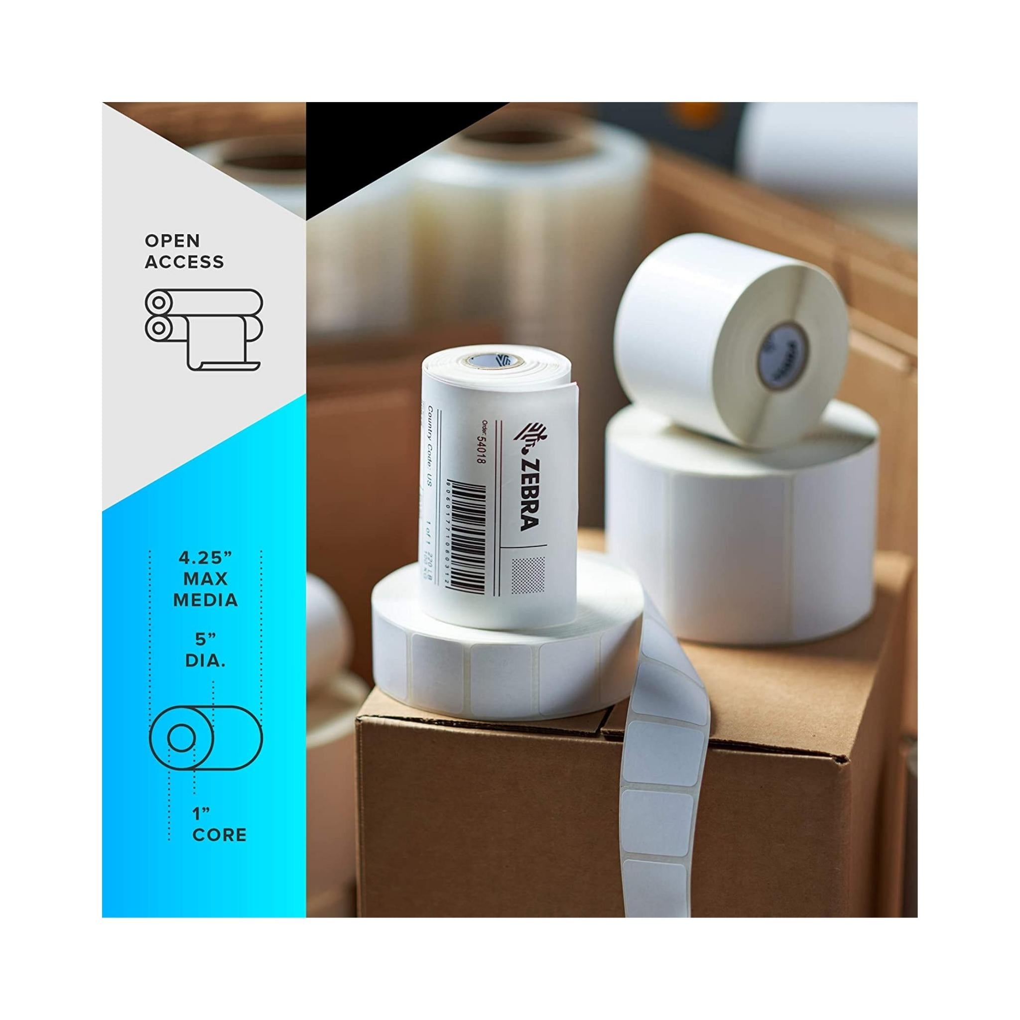 Zebra GK420D Direct Thermal Label Printer for Shipping, Barcode, and Receipt Printing - Perfect for E-commerce, Warehousing, and Retail Businesses