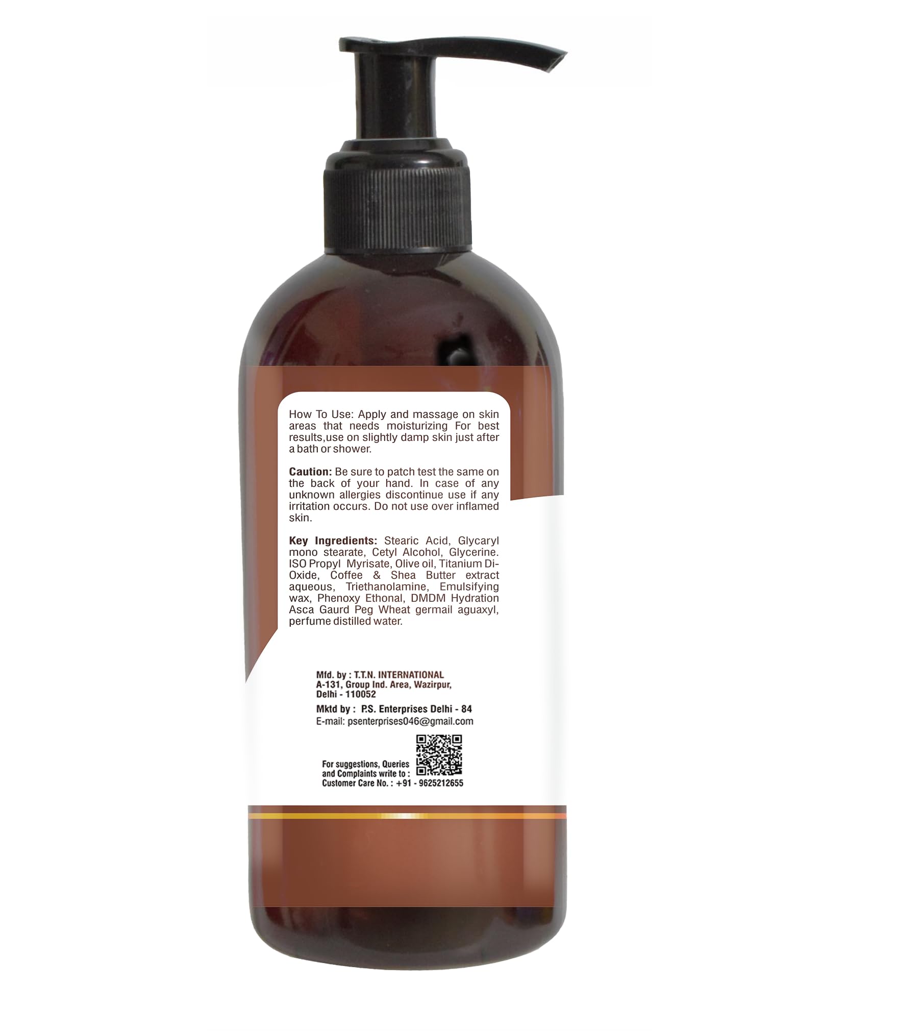 Beautiyes Shea Butter Coffee Face Moisturizing Lotion - 1 Liter Deep Hydration for Dry, Sensitive & All Skin Types | Pack of 1 | Daily Skincare Routine & Night Cream for Soft, Glowing Skin