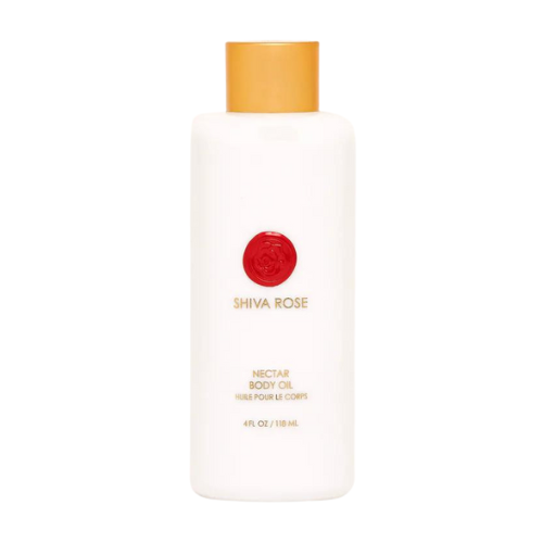 Shiva Rose Nectar Body Oil - Organic Hydrating Moisturizer for Dry Skin | Perfect for Massage, Aromatherapy & Self-Care Rituals