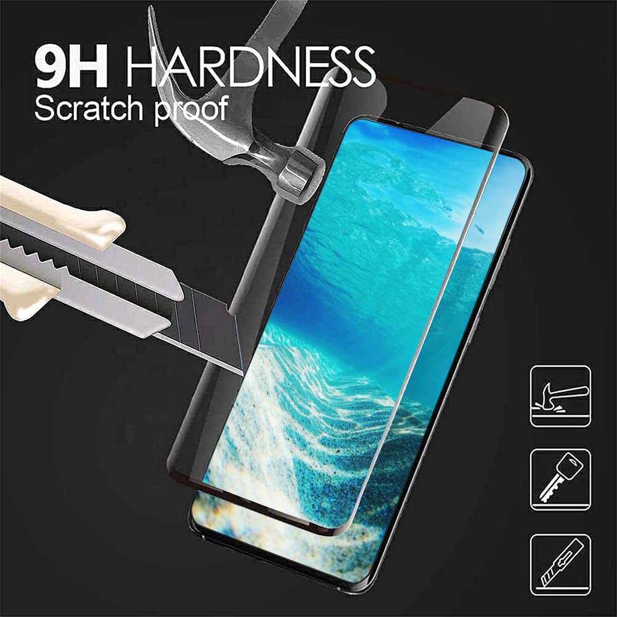 Tempered Glass Screen Protector for Samsung Galaxy Note 20 Ultra (6.9 Inch) - 2 Pack - HD Clear, Anti-Scratch, Bubble-Free - Perfect for Work, Gaming & Daily Protection