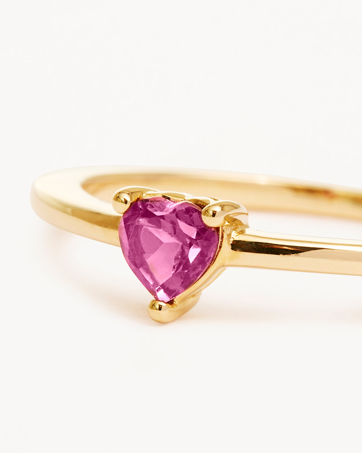 14K Solid Gold Forever and Always Tourmaline Ring - Elegant Dainty Stackable Ring for Women, Perfect for Anniversary, Engagement, Wedding, or Everyday Wear