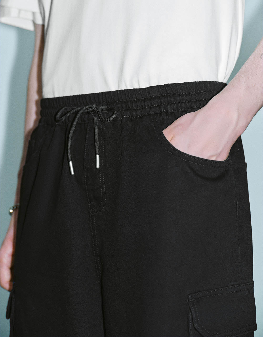 Stylish High Waist Denim Shorts with Drawstring for Women - Perfect for Summer Outfits, Beach Vacations & Casual Wear