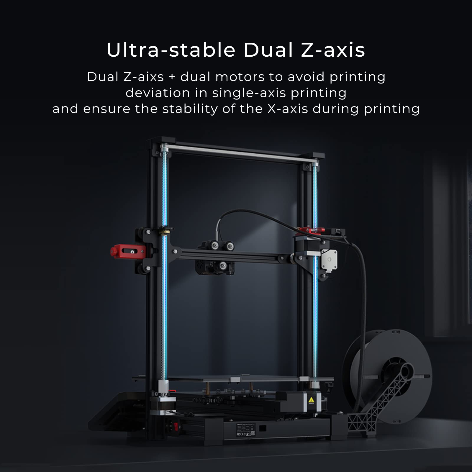 Creality Ender 3 Max Neo 3D Printer with CR Touch Auto Leveling | Dual Z-Axis & Full-Metal Extruder | Silent Mainboard & Filament Sensor | Large Print Size 11.8x11.8x12.6in | Perfect for Home DIY, Prototyping & Educational Projects