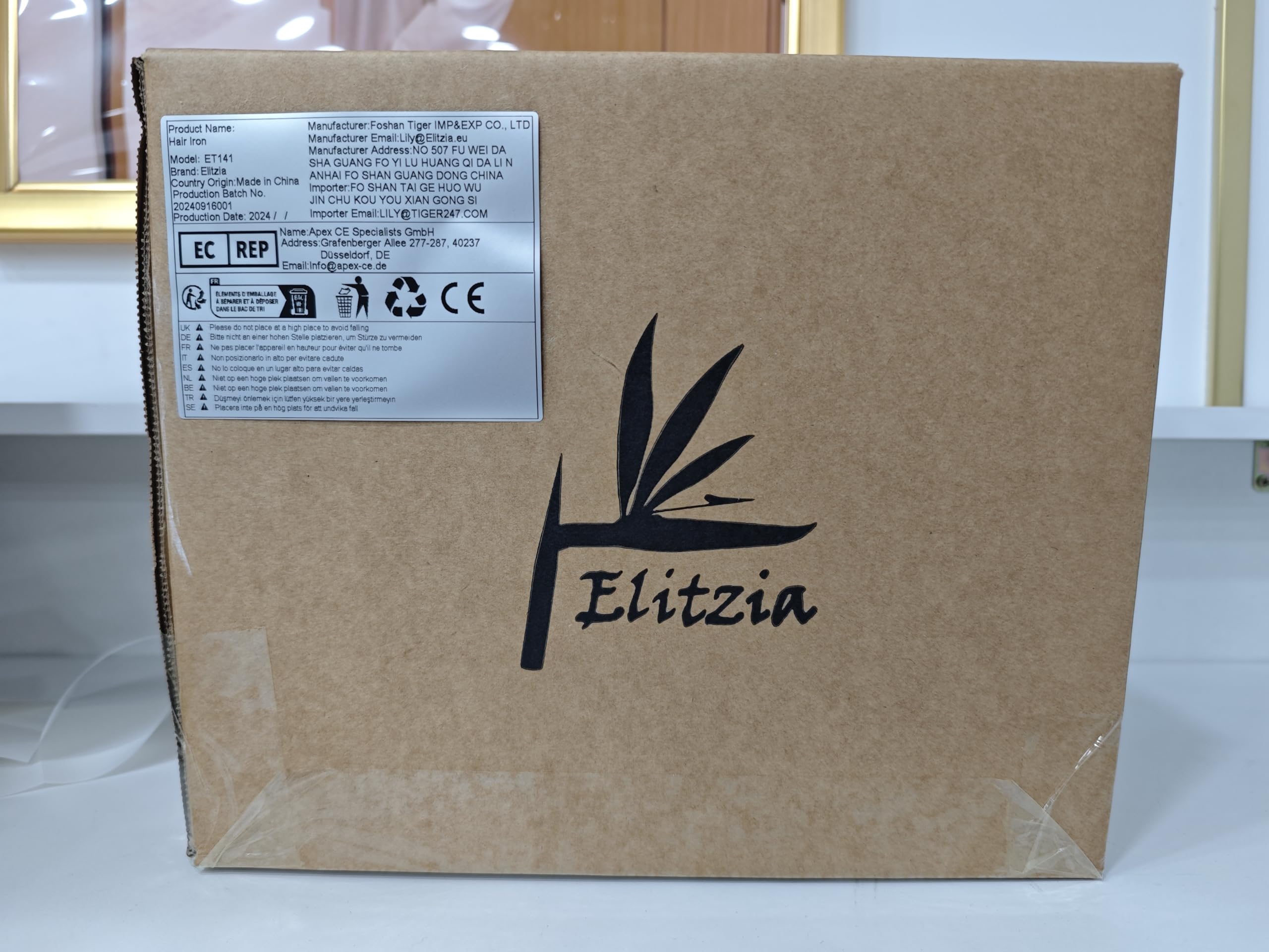 Elitzia ET02 Portable Hydro Facial Sprayer - Cool Mist Face Steamer & Hydrating Humidifier for Skin Moisturizing | Gold Beauty Machine for Home Spa, Travel & Daily Skincare Routine