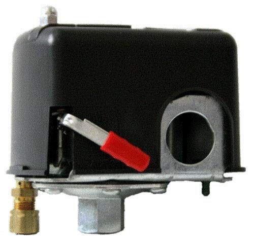 ROL AIR Air Compressor Pressure Switch 135/105 PSI - Replacement Part for Industrial & Home Workshop Tools - Perfect for Air Tools, Nail Guns, and Paint Sprayers