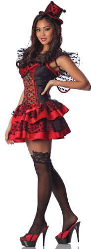 Sexy Little Red Bug Costume for Women - Fun & Flirty Halloween Outfit, Cosplay, or Themed Party Costume