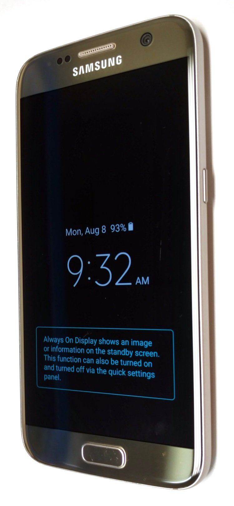 Samsung Galaxy S7 32GB Unlocked Smartphone (Verizon Compatible) - Gold | Water Resistant Android Phone for Travel, Business & Everyday Use