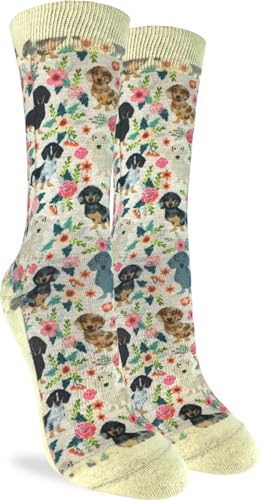 Floral Dachshunds