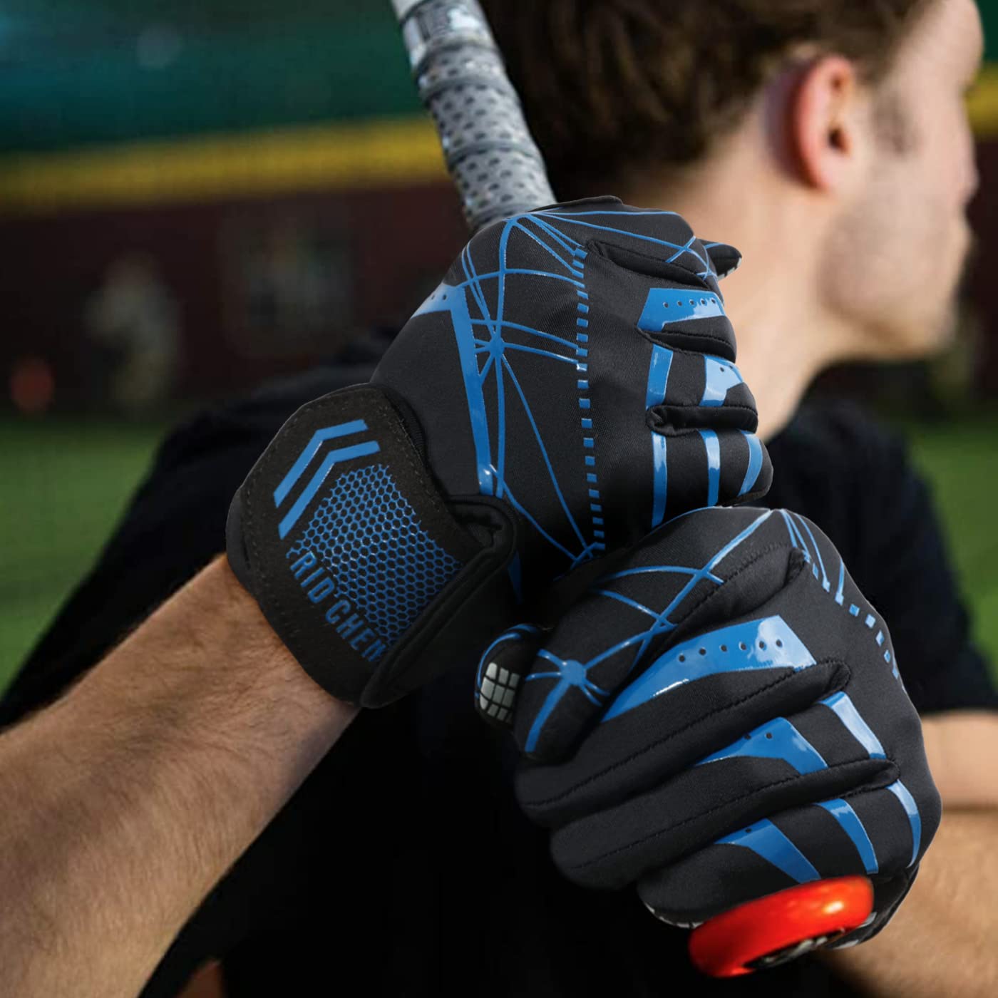 **Premium SBR Baseball Batting Gloves for Men & Youth – Comfortable & Durable Softball Batting Gloves – Ideal for Training, Games & Outdoor Sports**