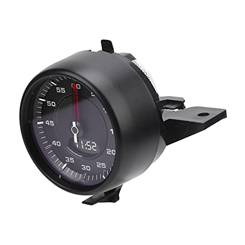 High Accuracy Dashboard Clock & Lap Timer for Cars - Easy Installation, Black | Perfect for Racing, Track Days & Daily Driving
