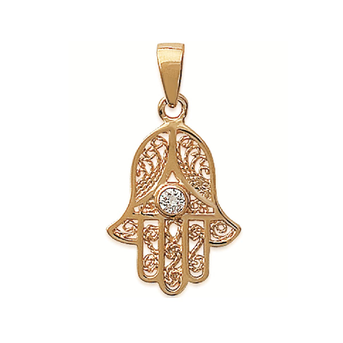 18K Gold Plated & 925 Sterling Silver Mystigold Hamsa Evil Eye Pendant Necklace for Women - Protection Jewelry, Hand of Fatima Charm, Crystal Statement Necklace Gift - Perfect for Spiritual Protection, Boho Fashion & Meaningful Gifts