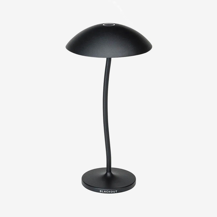Rechargeable Cordless Blackout Lamp with Adjustable Stem - Portable LED Light for Camping, Emergency, and Outdoor Adventures