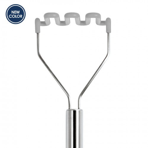 Premium Silicone Potato Masher - Non-Slip Ergonomic Handle for Easy Mashing - BPA-Free Kitchen Tool for Mashed Potatoes, Baby Food & Baking - Dishwasher Safe & Heat Resistant
