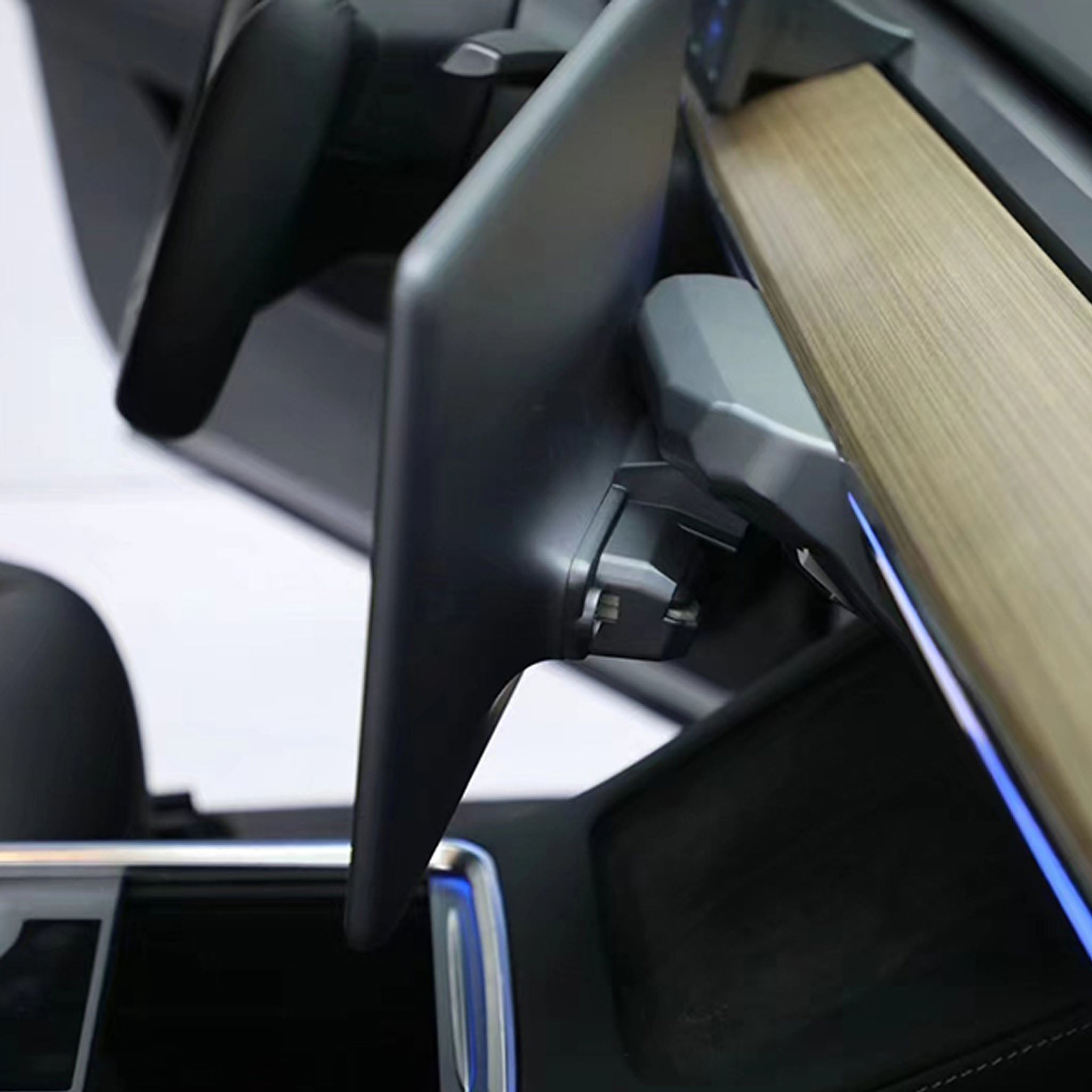 Tesla Model 3 & Y Screen Swivel Bracket (2017-2025) - Adjustable Dashboard Mount for Better Viewing Angle | Perfect for Navigation, Entertainment & Comfortable Driving