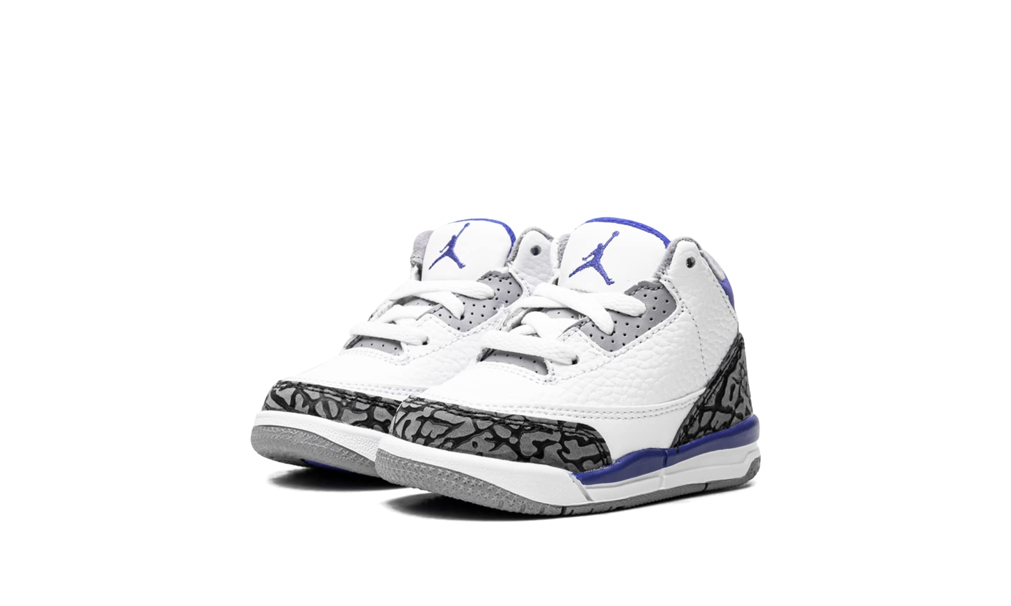 Jordan Toddler Air 3 TD 832033-145 Sneakers - Racer Blue - Size 10C - Comfortable Kids Basketball Shoes for Play & School