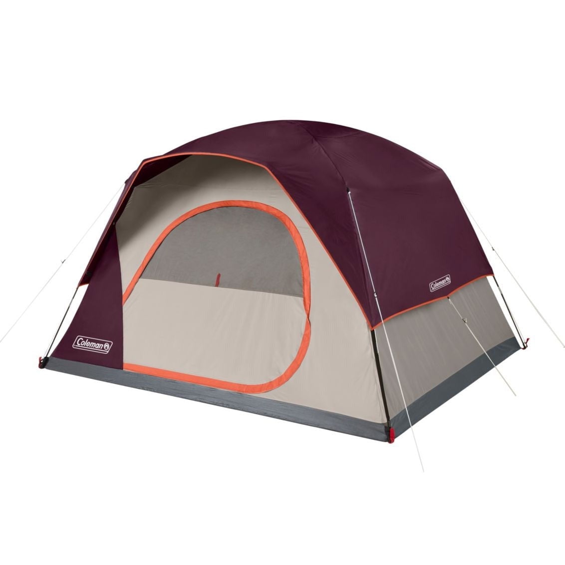 6-Person Skydome Camping Tent - Lightweight Waterproof Family Dome Tent for Outdoor Adventures, Hiking & Backpacking Trips