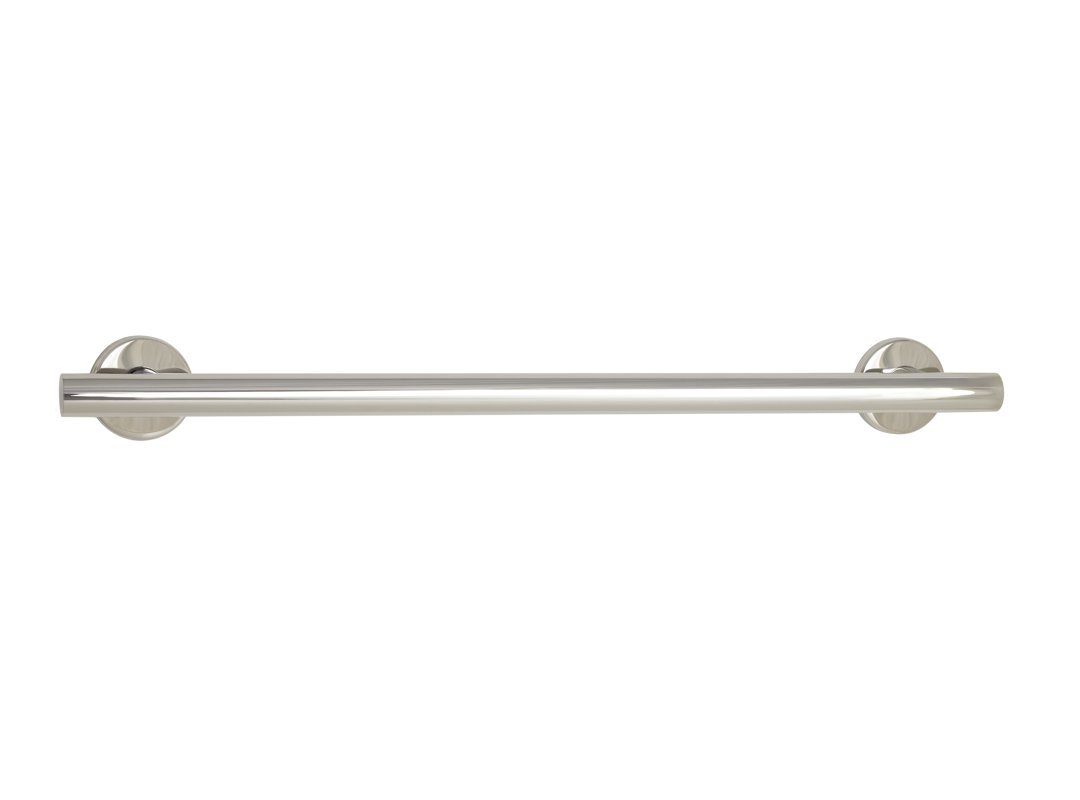 Seachrome 18-inch Coronado Designer Straight Shower Grab Bar - Stainless Steel Polished Chrome Finish - ADA Compliant Bathroom Safety Handle for Elderly & Disabled - Perfect for Showers, Bathtubs & Wet Areas