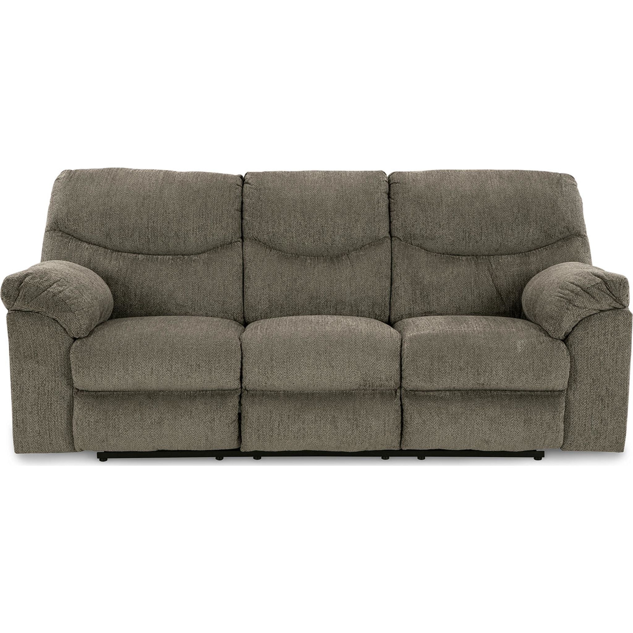 Alphons Reclining Sofa - Modern Comfortable Recliner Couch with Adjustable Backrest for Living Room, Home Theater, and Family Room Relaxation