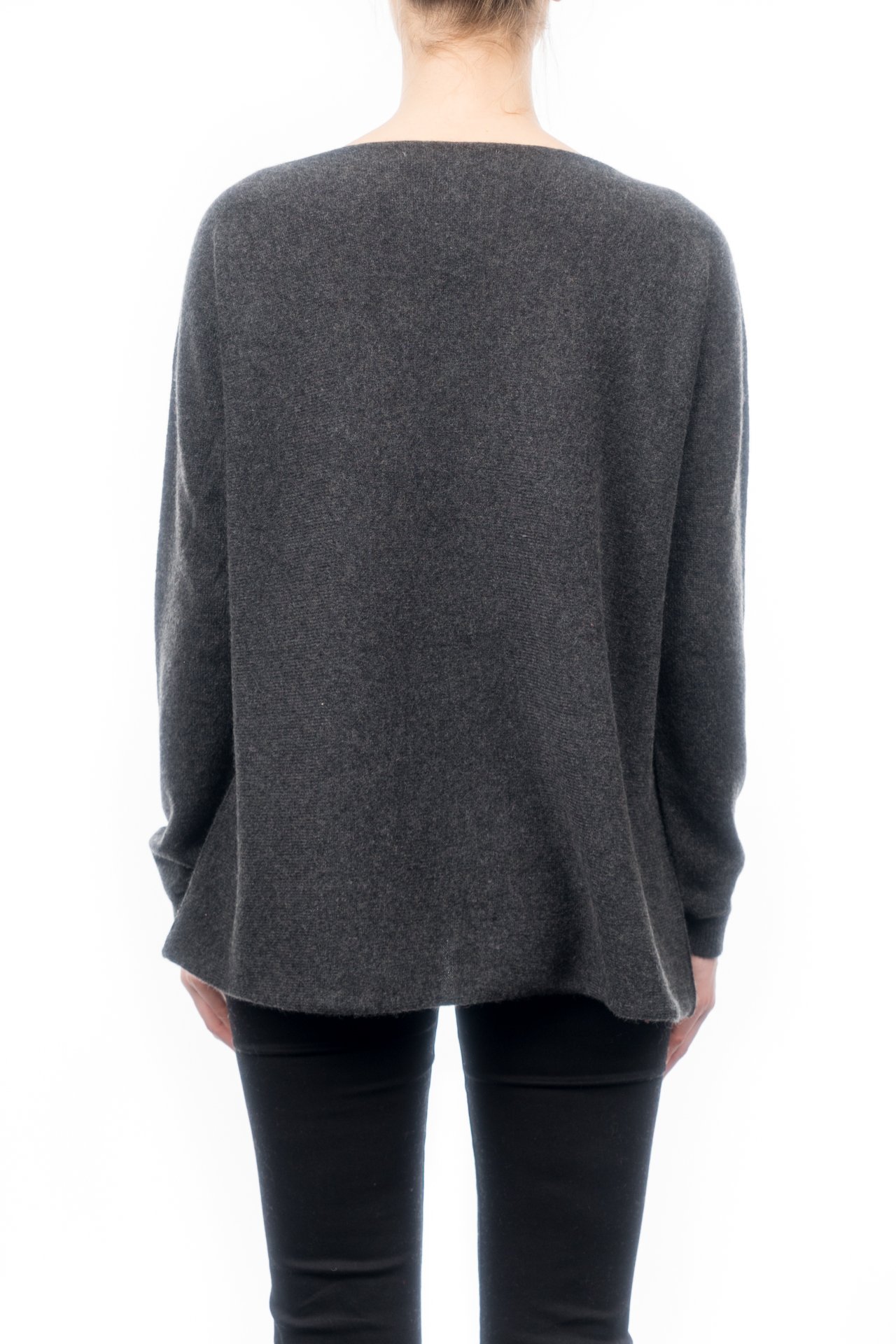 Luxury Dalle Piane 100% Cashmere Maxi Pullover Sweater - Italian-Made Premium Knitwear for Women - Perfect for Winter Travel & Cozy Evenings