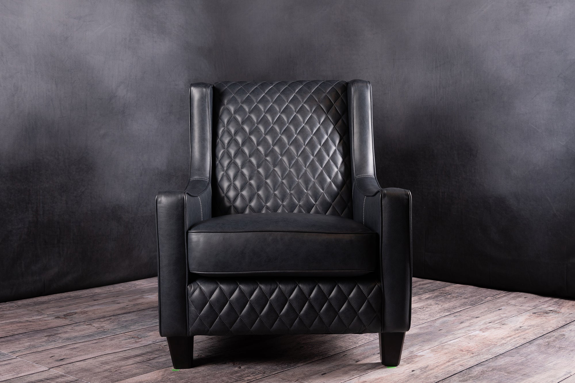 LOFT QUILTED BACK CHAIR - Stylish Upholstered Accent Chair for Living Room, Bedroom, or Office - Perfect for Reading Nooks, Lounge Areas, and Home Decor