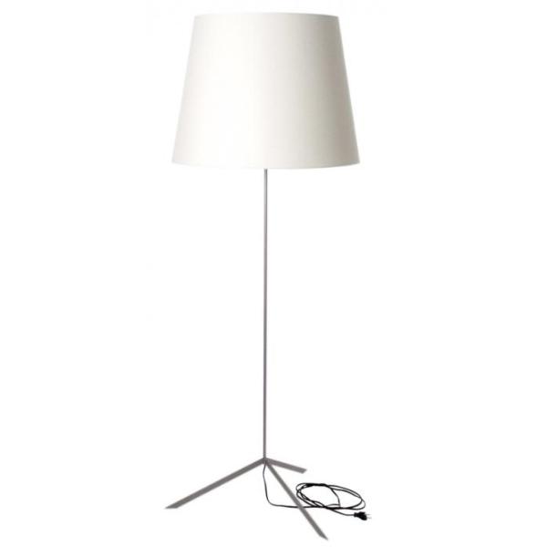 Modern Double Shade Floor Lamp - Adjustable Brightness for Living Room, Bedroom & Office - Warm White LED Reading Light with Remote Control - Perfect for Relaxing, Reading & Decor