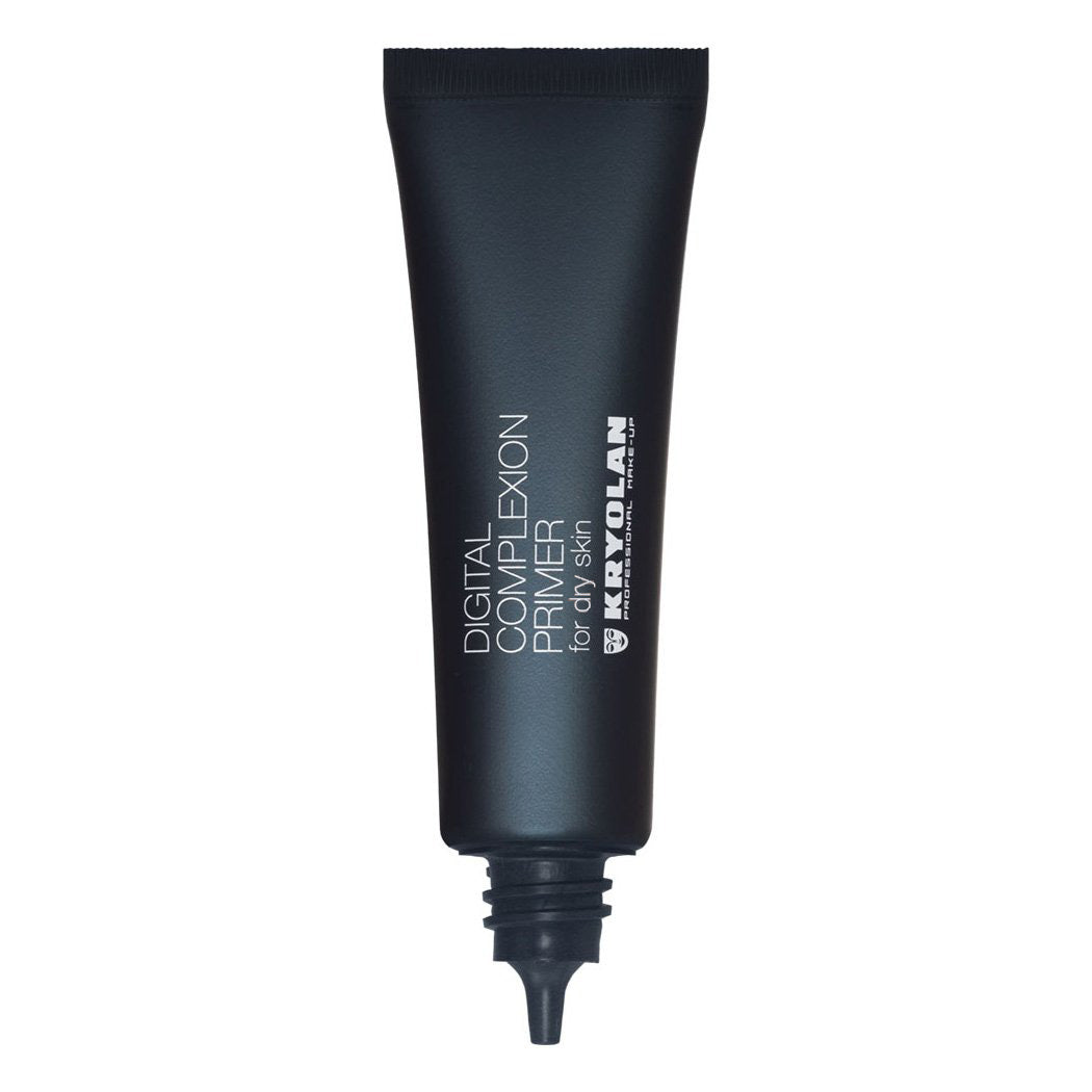 Kryolan Digital Complexion Primer for Dry Skin - Hydrating Makeup Base & Smoothing Face Primer (11055) - Perfect for Professional Makeup Artists & HD Photography