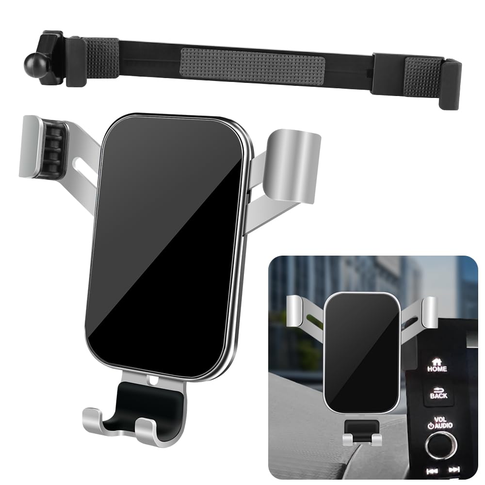 LUNQIN Car Phone Holder for Honda Pilot 2023-2025 | Universal Air Vent Mount with Charging | Compatible with iPhone & Android Phones | Perfect for Navigation & Hands-Free Driving