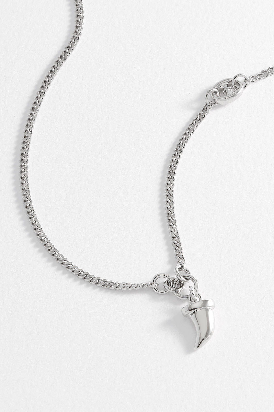 Men's Tooth Pendant Necklace - Stainless Steel Viking Jewelry for Men - Perfect for Gifts, Costume Parties & Viking Themed Events