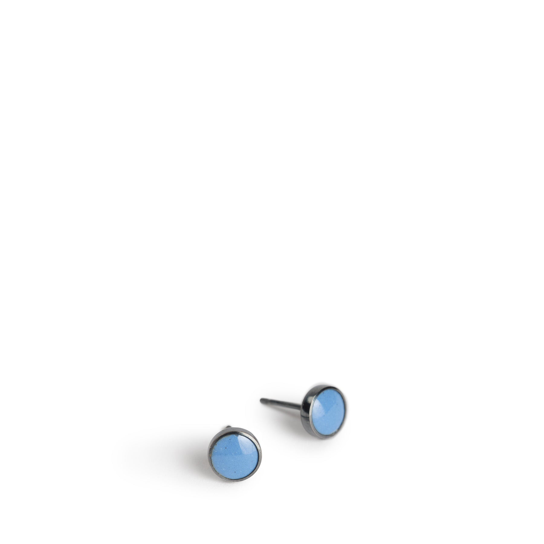 Frances Post Earrings in Lupine - Elegant Floral Stud Earrings for Women, Hypoallergenic & Lightweight, Perfect for Everyday Wear, Weddings & Special Occasions