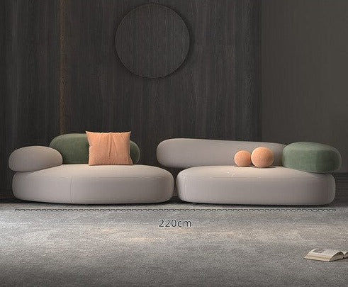 Stylish Cloud-Shaped Designer Sofa Set - Modern Living Room Furniture for Home & Office Decor | Perfect for Lounge, Living Spaces & Contemporary Interiors
