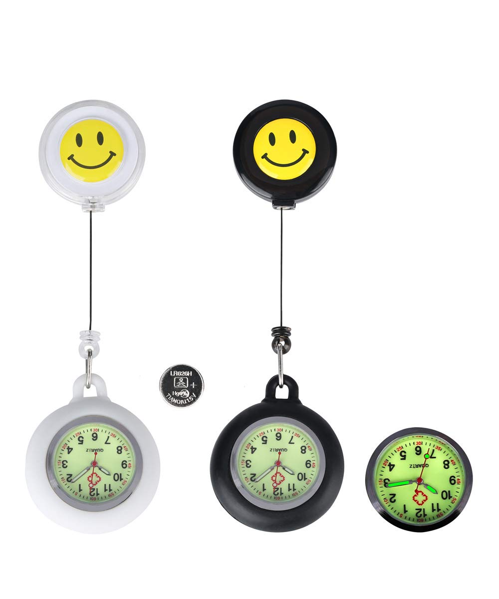 Nurse Fob Watch with Second Hand - Clip on Nursing Watch for Medical Professionals, Students & Healthcare Workers - Perfect for Clinical Shifts, Hospital Duty & Patient Care