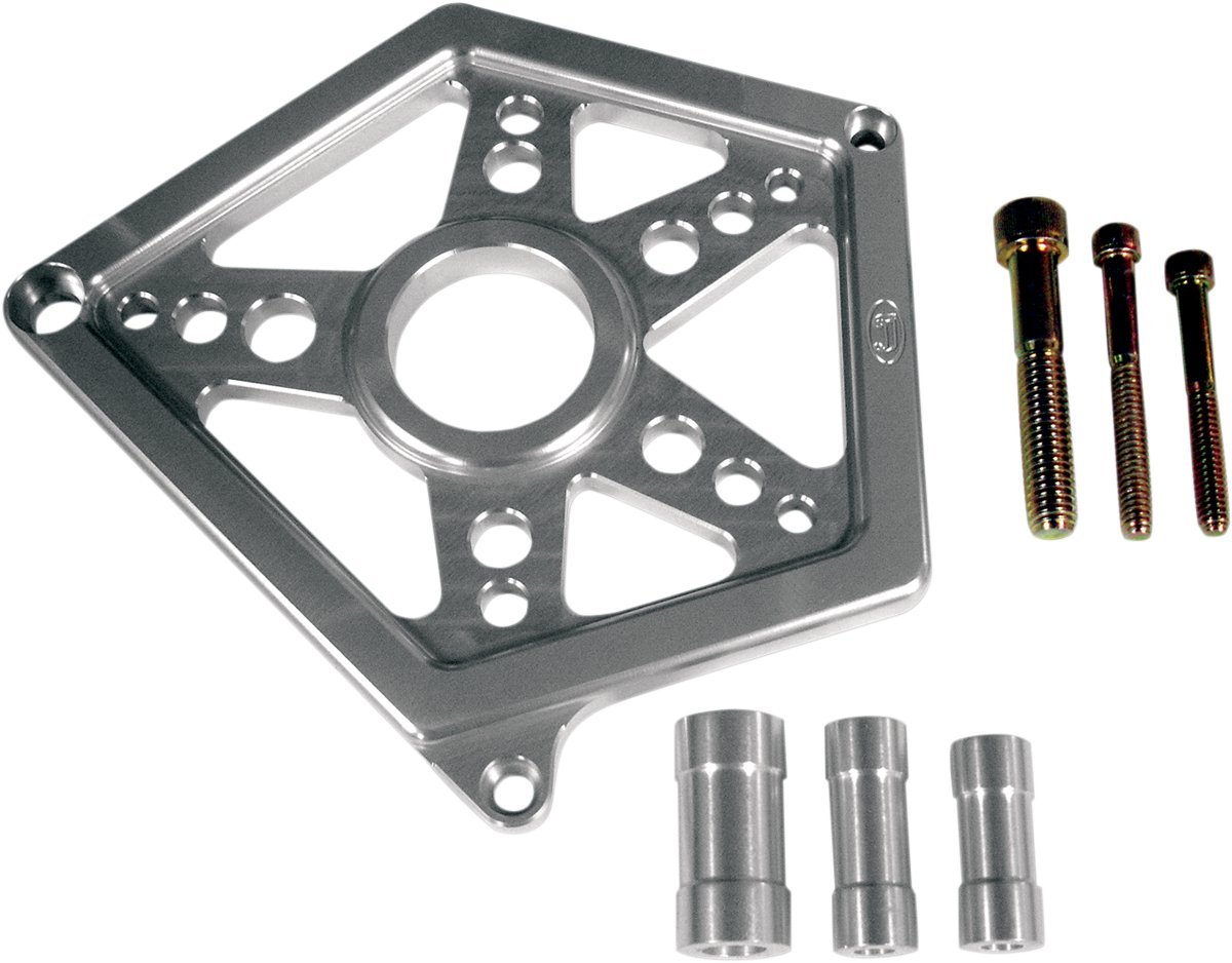 Joker Machine Sprocket Cover 10810S - High-Quality Motorcycle Sprocket Protector for Harley Davidson, Cruiser & Chopper Bikes - Durable CNC Machined Aluminum Cover for Enhanced Bike Protection & Style