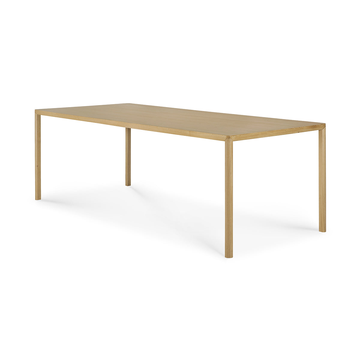 Modern Glass Air Dining Table - Elegant & Lightweight for Small Spaces - Perfect for Apartments, Kitchens, and Outdoor Patios
