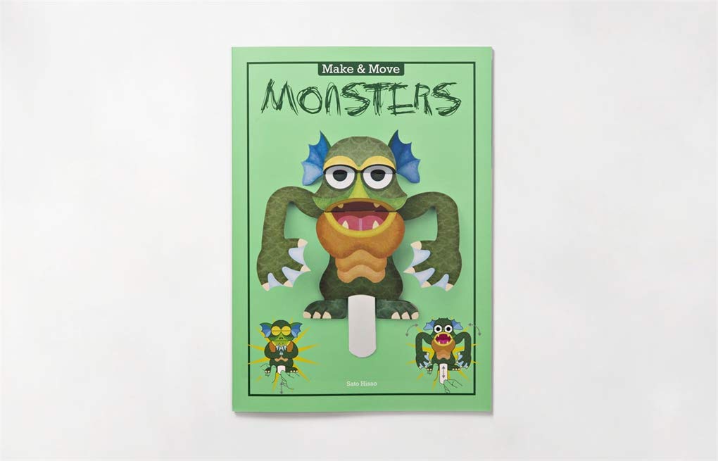 Make & Move: Monsters - 12 DIY Paper Puppets for Kids to Press Out & Play | Fun Creative Craft Activity for Birthday Parties & Classroom Projects