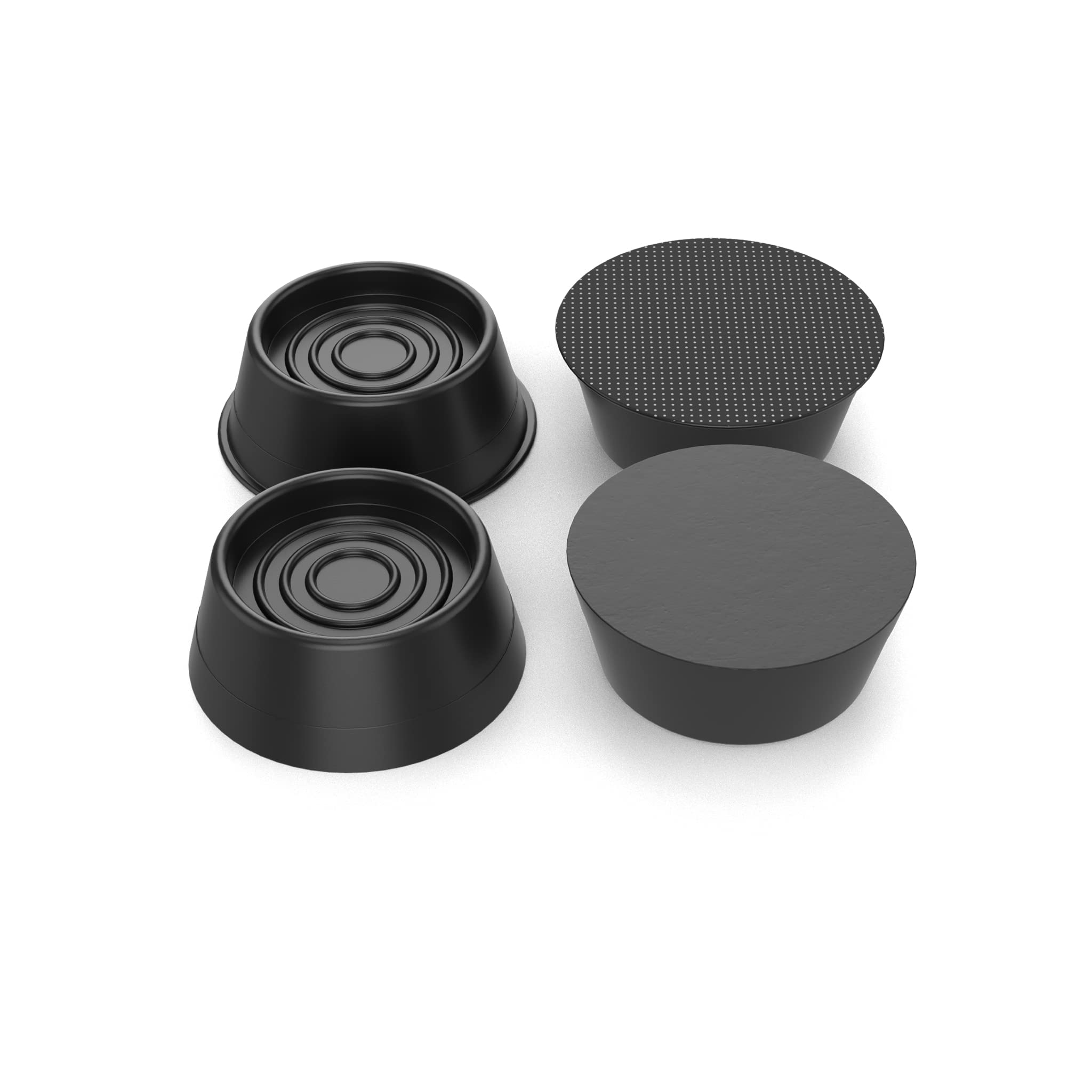 Silent Feet - Anti-Vibration Pads for Washing Machines & Dryers | Reduce Noise & Prevent Floor Damage | Perfect for Apartments, Laundry Rooms & Home Use