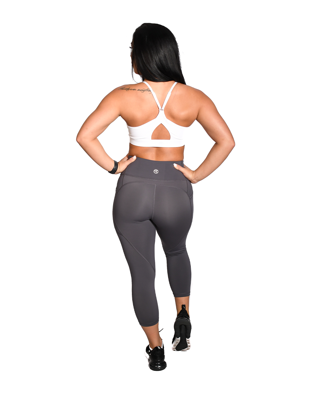 Effortless Heart Booty Capris - High Waist Workout Leggings for Women, Alloy Steel Support - Perfect for Yoga, Gym & Running