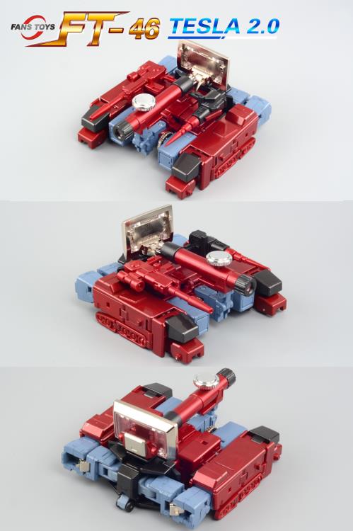Fans Toys FT 46 Tesla 2.0 Transformers Action Figure Collectible Model - Perfect for Display, Gifts & Transformers Fans Collection