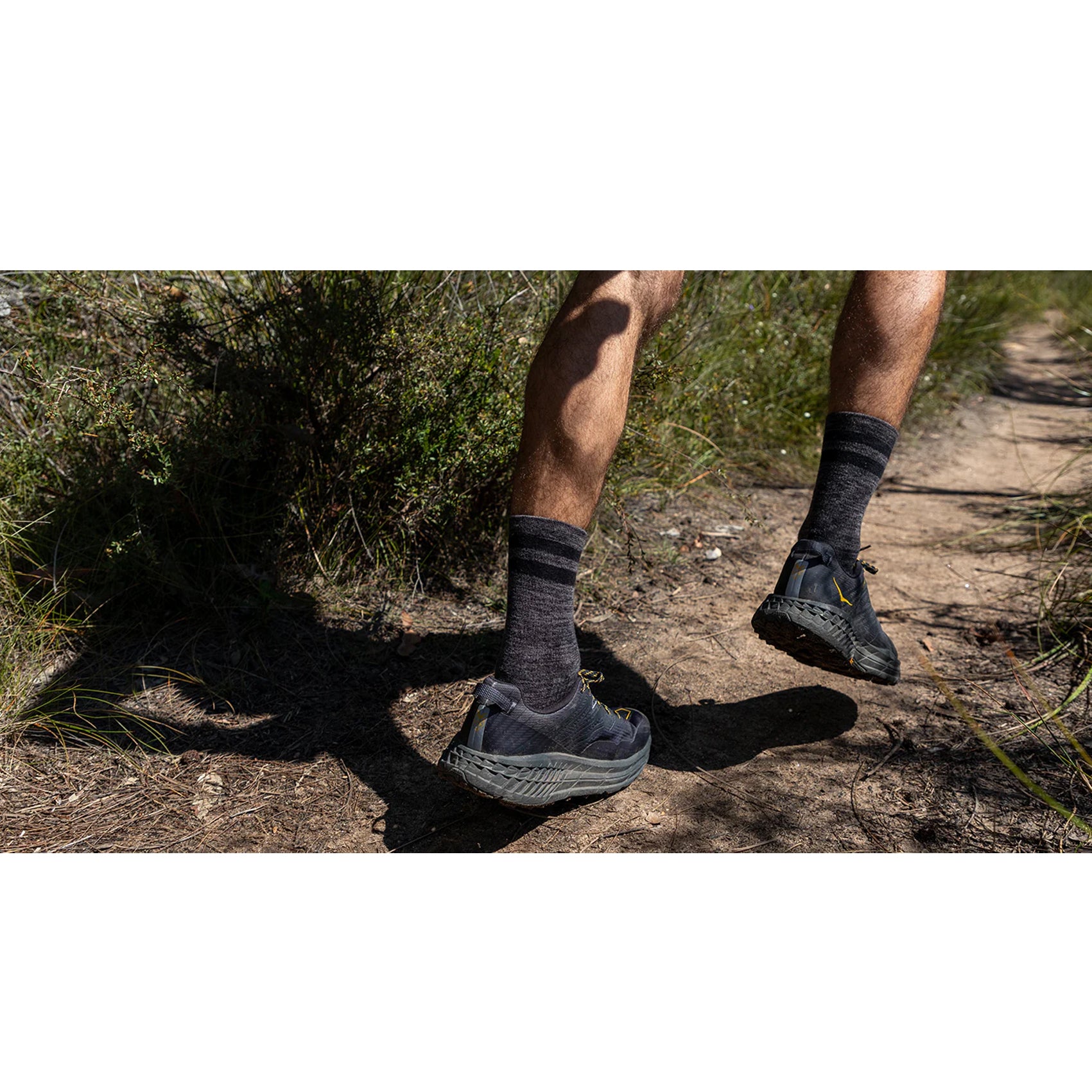Unisex Le Bent Targeted Cushion 3/4 Crew Trail Socks - Hiking, Running & Outdoor Sports Performance Socks for Men & Women