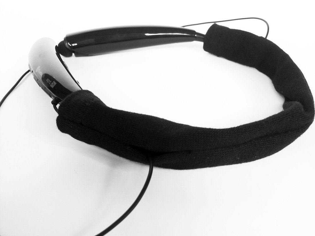 Soft Cover Compatible for LG HV-800 BHS-930 HV-900 HBS-800S EGRD G-Cord Neckband Bluetooth Headphone Headset - Replacement Case for Wireless Earbuds - Perfect for Workouts, Commuting & Travel