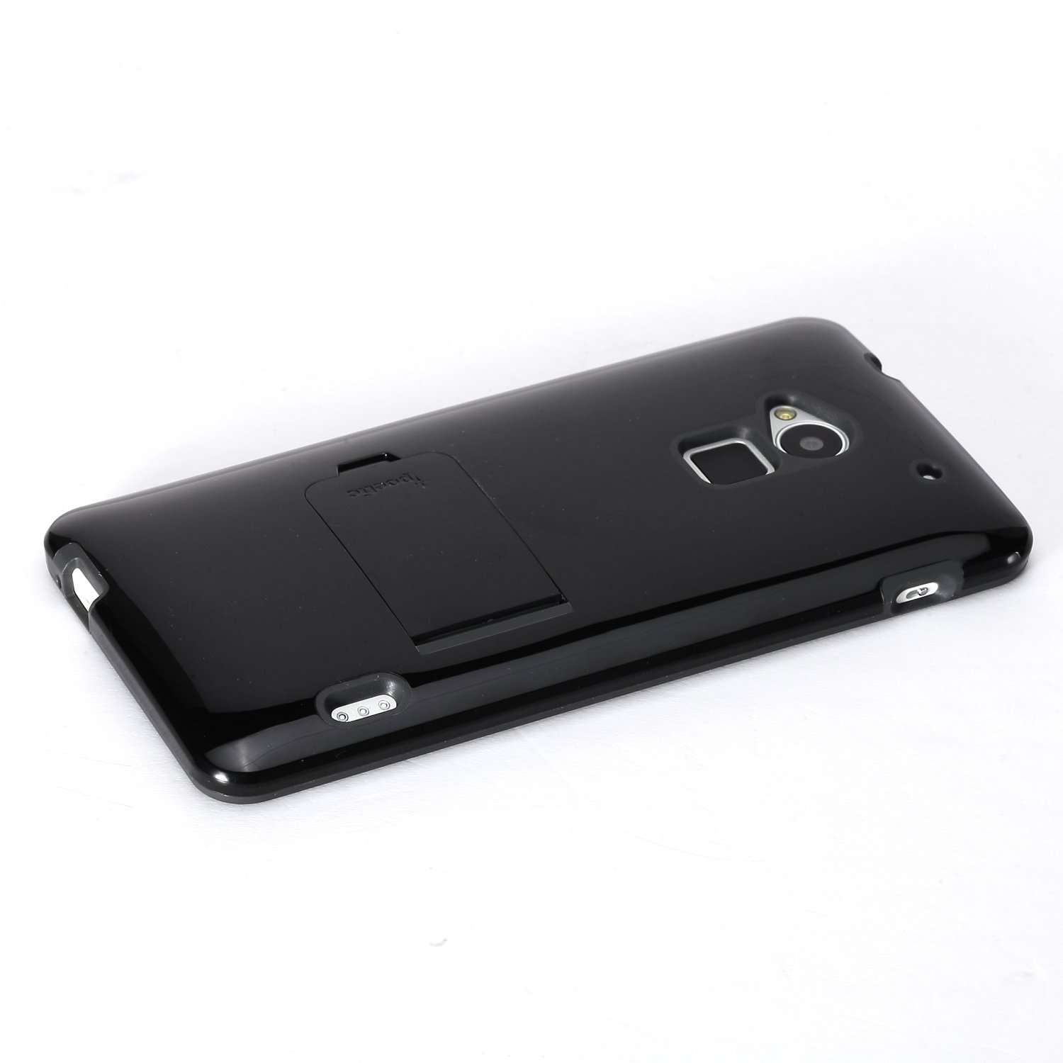 Poetic Invictus Hybrid Protective Case for HTC One Max - Shockproof & Slim Design - Black/Gray (3-Year Warranty) - Perfect for Outdoor Activities, Work & Daily Use
