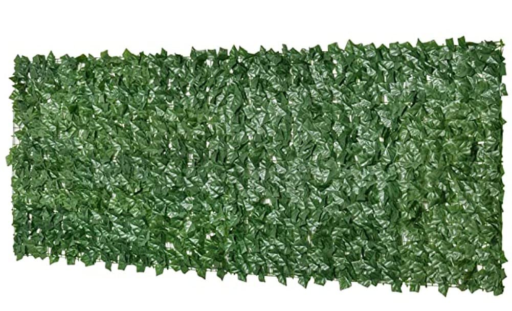 Outdoor PVC Plastic Mesh Fence Panels - 2m x 10m (6.56ft x 32.81ft) Garden Fence Decorations for Balcony Privacy, Terrace Windbreak & Breeze View - Perfect for Patio, Backyard, and Landscaping