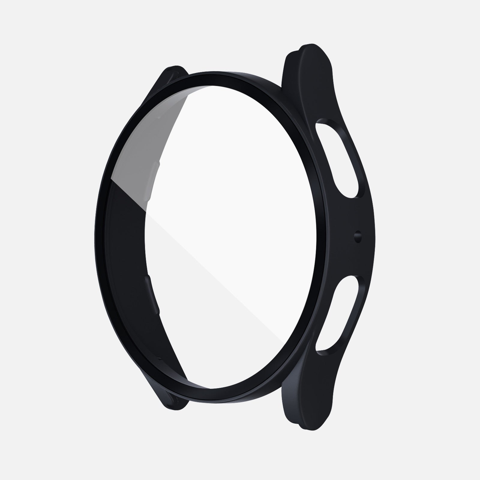 Samsung Galaxy Watch 5/5 Pro PC Case with Tempered Glass Screen Protector - Durable Protection for Workouts, Outdoor Activities & Daily Use