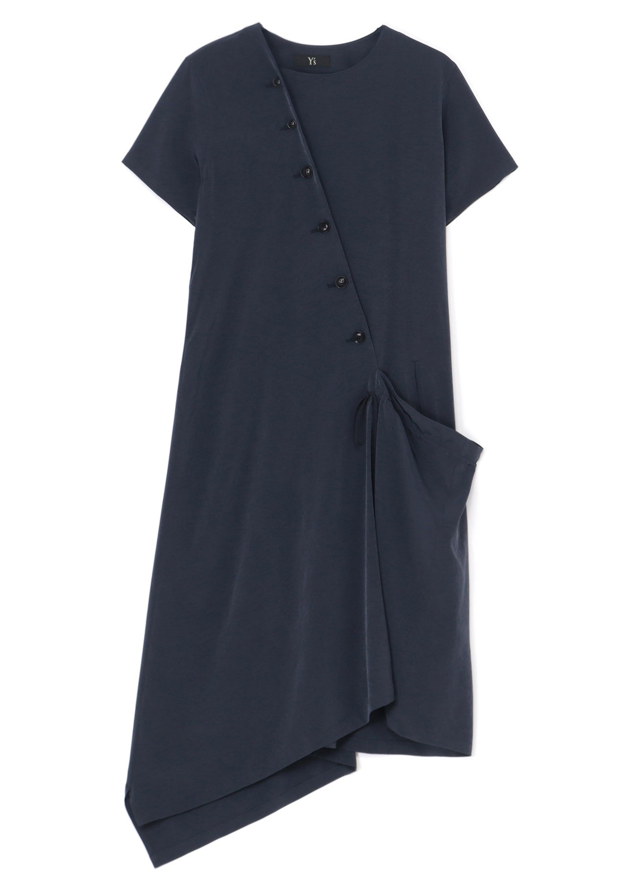 Elegant Crepe de Chine Half Sleeve Draped Dress for Women - Perfect for Office Wear, Cocktail Parties & Special Occasions