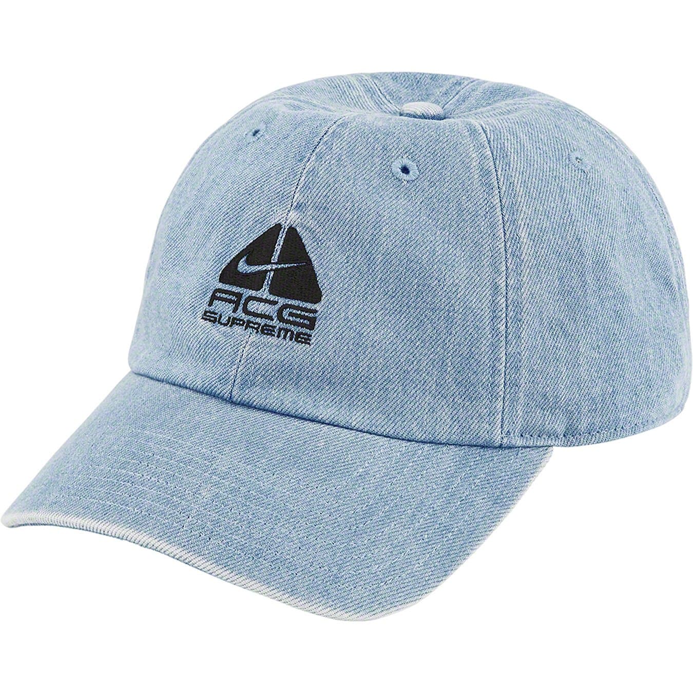 Supreme x Nike ACG Denim 6-Panel Hat - Blue Cotton Baseball Cap for Men & Women | Streetwear Fashion, Outdoor Adventures & Urban Lifestyle