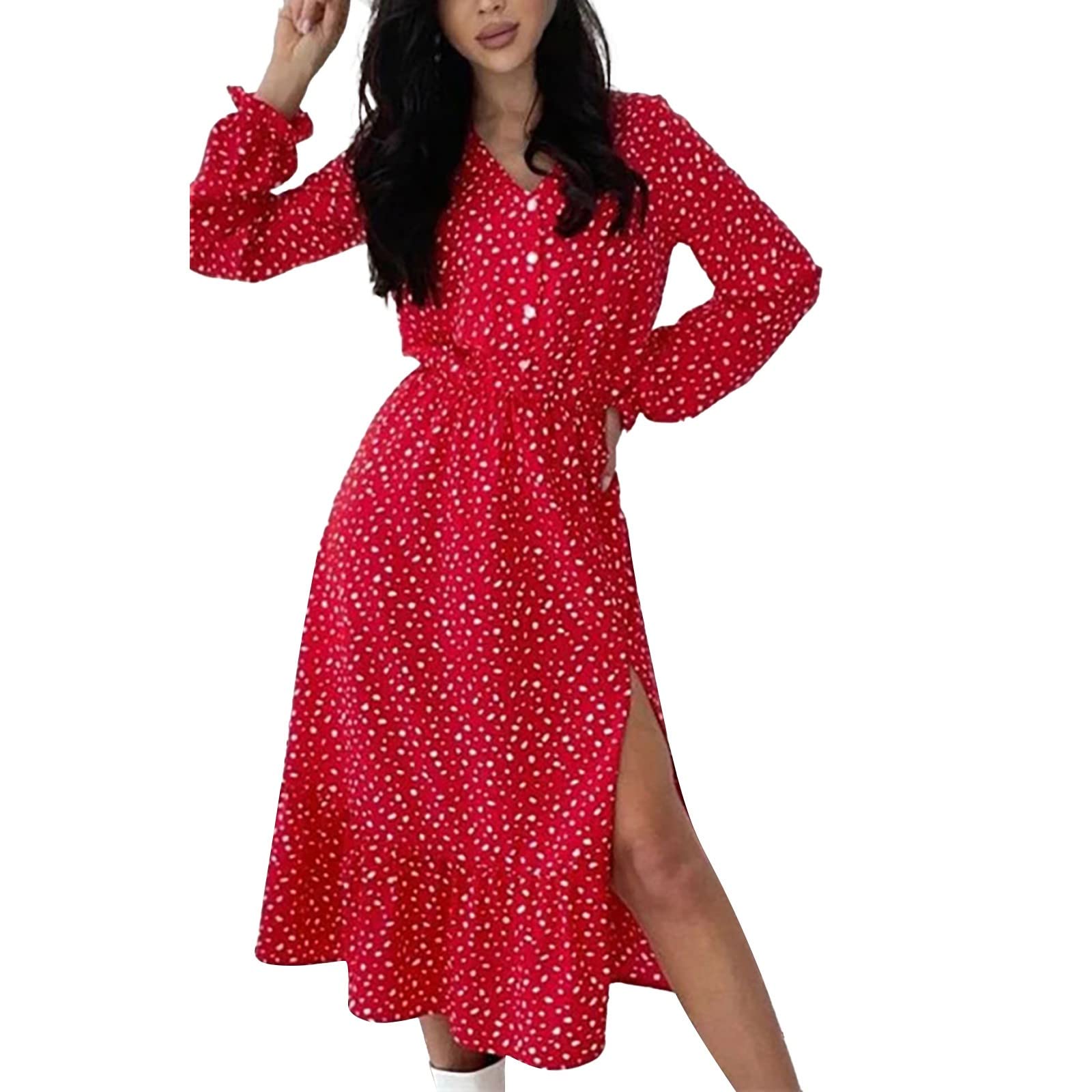 Women's Casual Summer Dresses - Flowy Beach Swing Skater Dress with Pockets | Perfect for Vacation, Outdoor Parties & Daily Wear