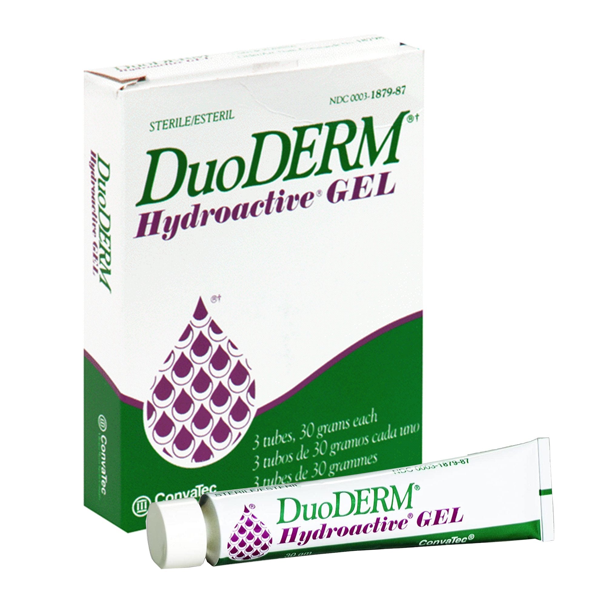 ConvaTec DuoDerm Hydroactive Sterile Wound Gel 30g Tube - Advanced Wound Care for Ulcers, Burns & Post-Surgical Healing | Medical-Grade Protection for Sensitive Skin