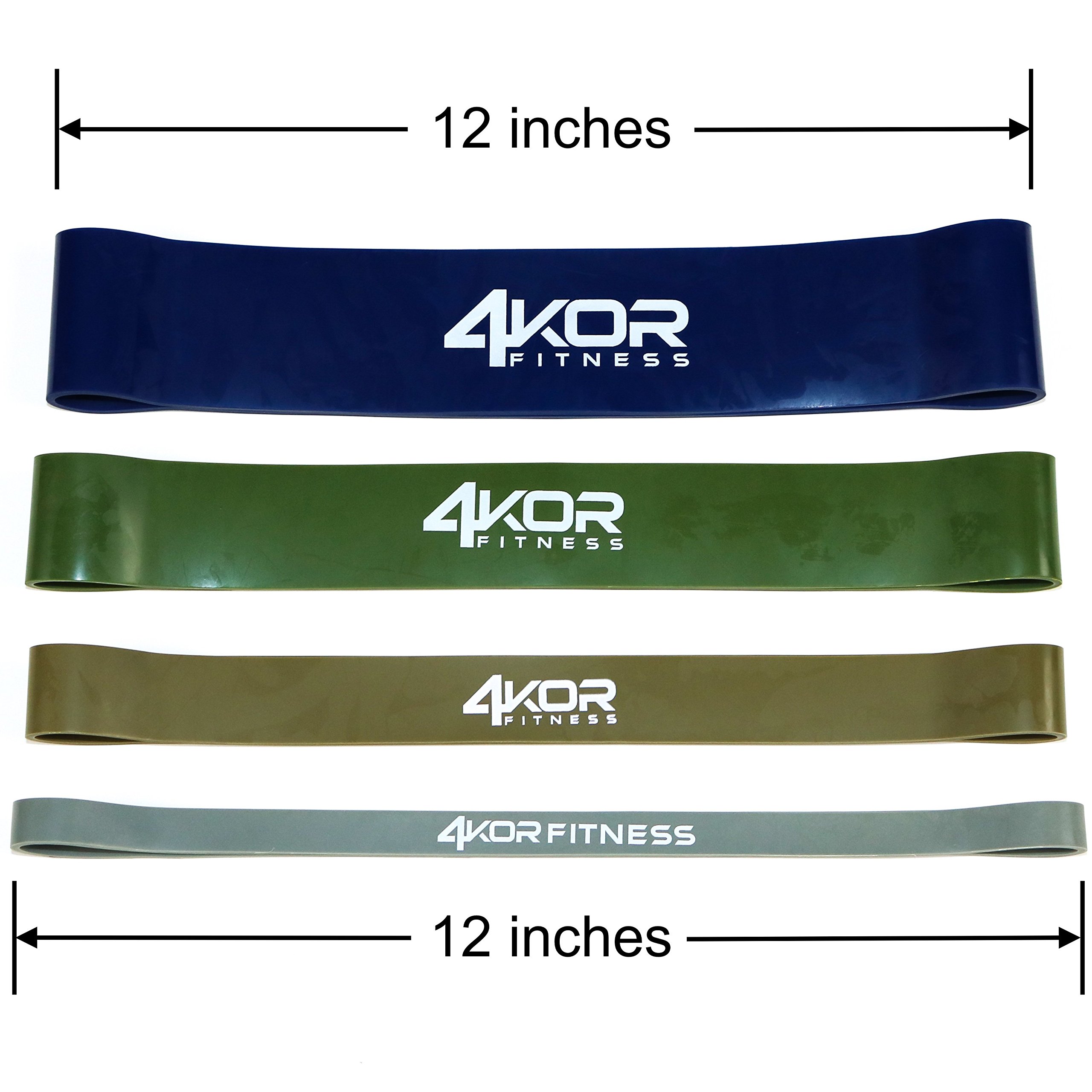 Resistance Bands for Crossfit, Yoga & Fitness - Home Workout Set