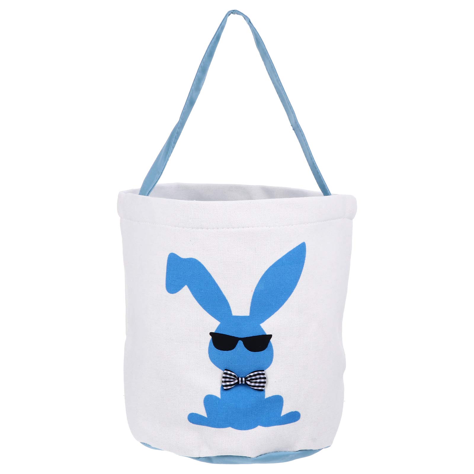 iFundom Easter Bunny Candy Bucket - 1PC Rabbit Pattern Easter Treat Basket for Candy, Eggs & Gifts - Perfect for Easter Party Decorations, Egg Hunts & Spring Celebrations